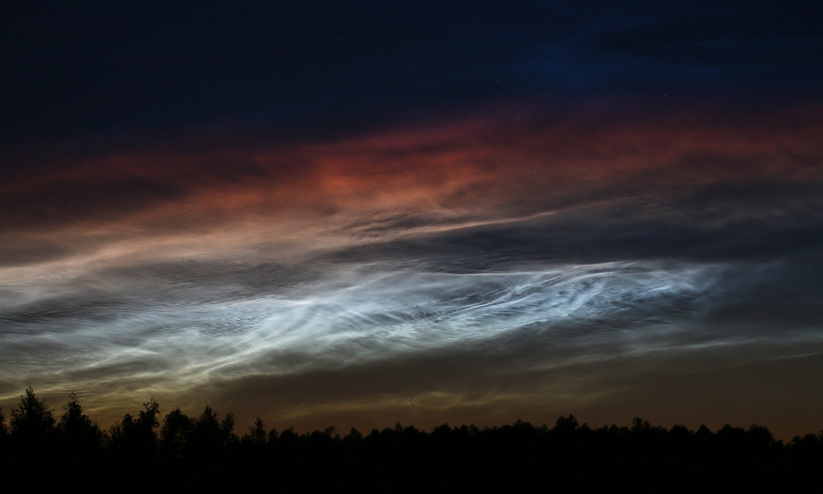 Lichtende Nachtwolken, Noctilucent Clouds Robert Rodenburg