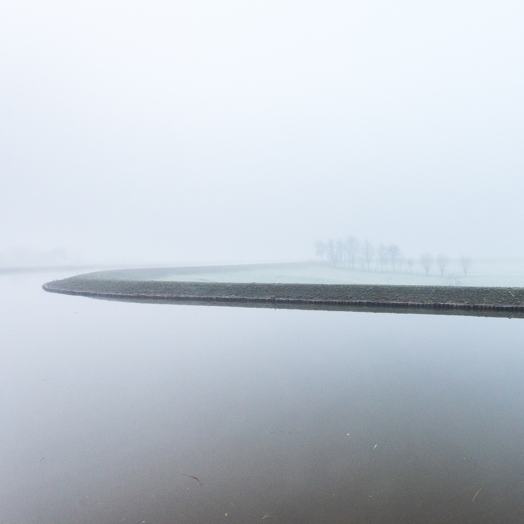 Boezemwater bij de Geerpolder in Zoeterwoude